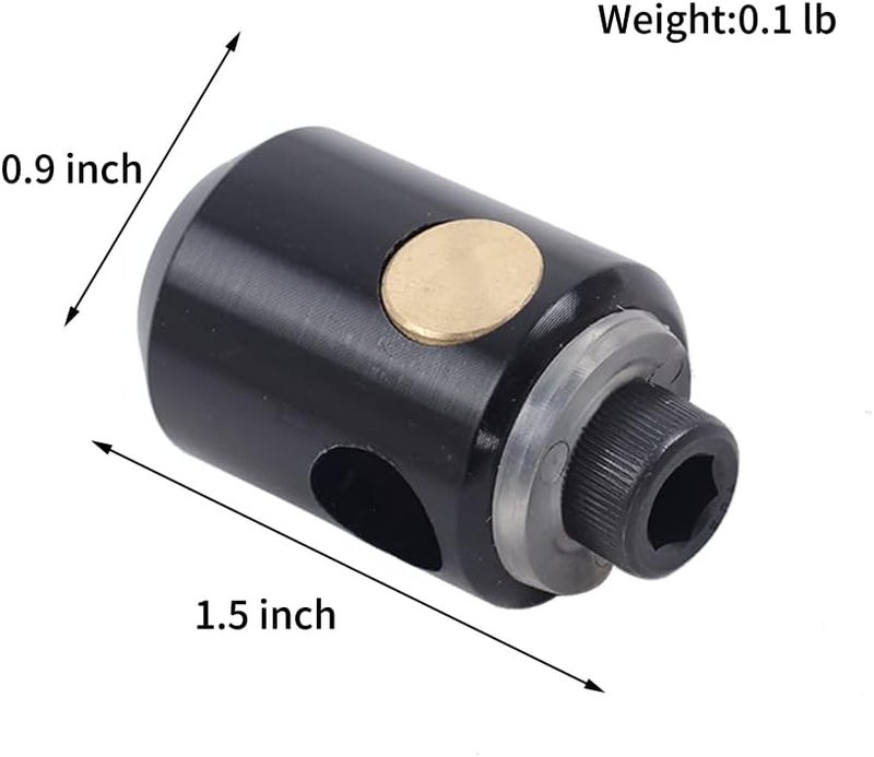 SOPOGER Bow Stabilizer Quick Disconnect Double Joint Archery Shock Absorber Connector Adjustable Bow Rod Stabilizer - Image 4